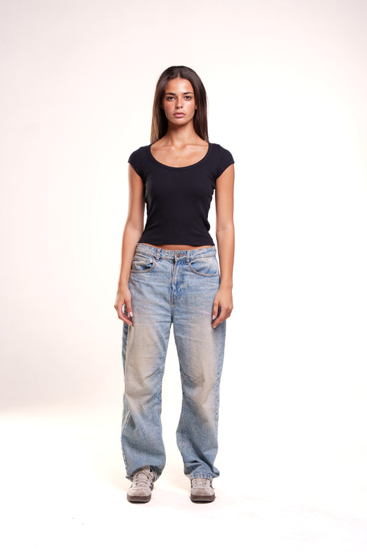 Form 003 / Essential Wide Neck Tee