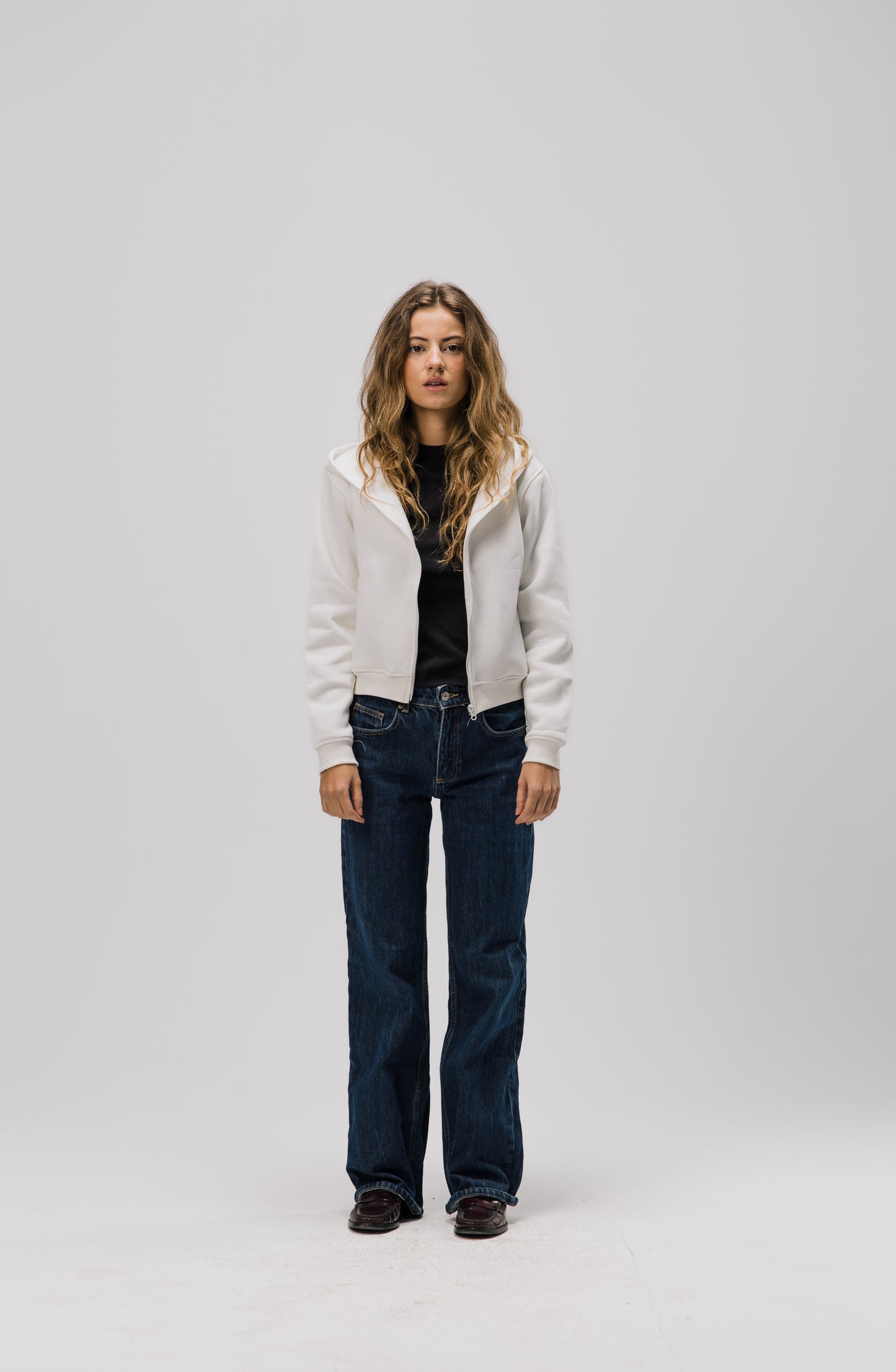 Form 014 / SoftForm™ Cropped Zip up