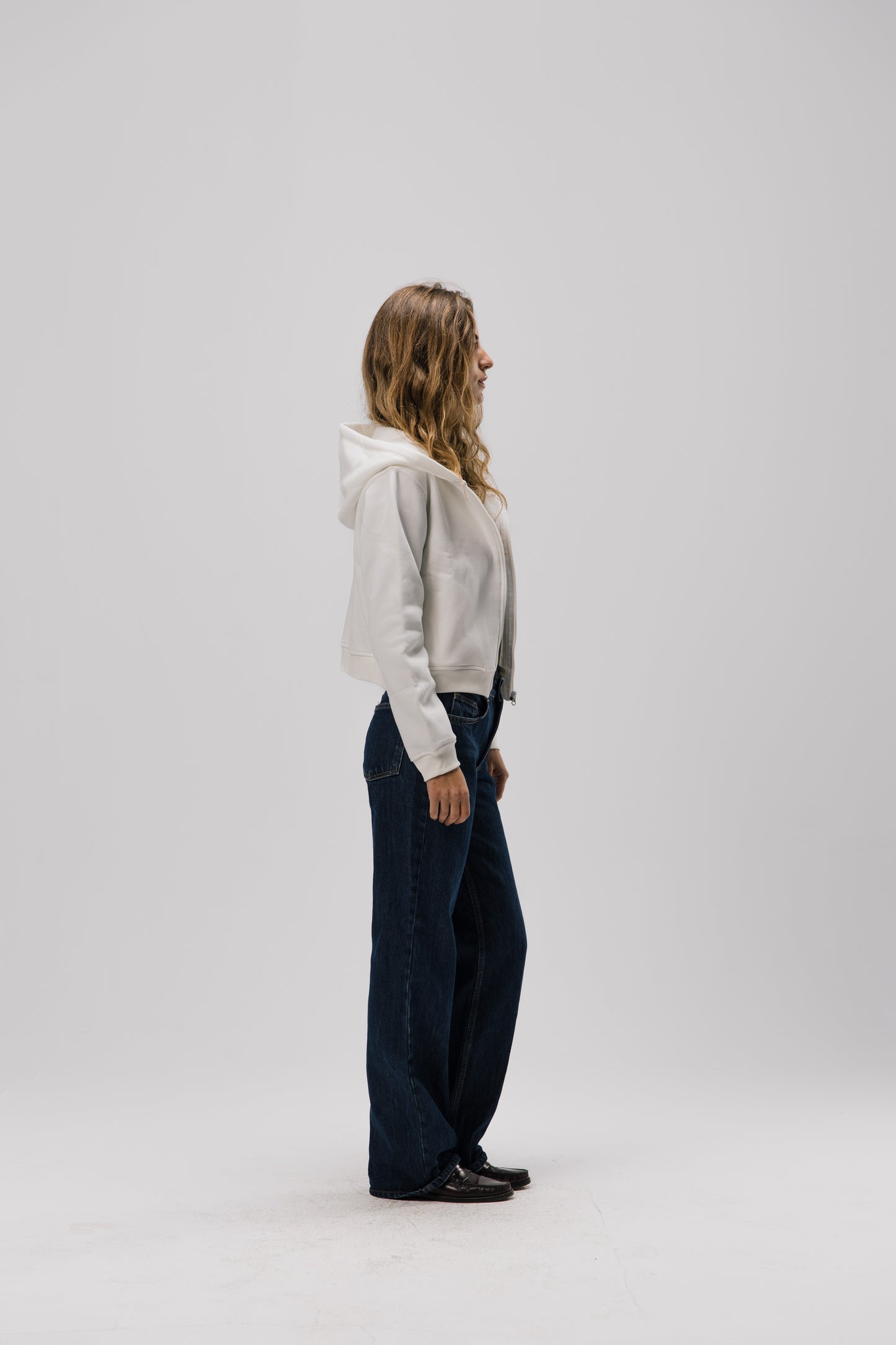 Form 014 / SoftForm™ Cropped Zip up