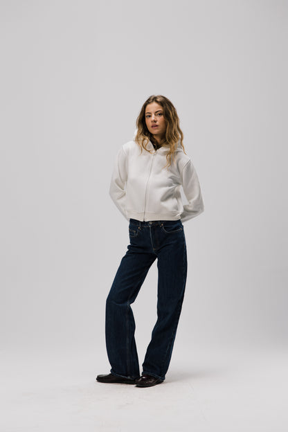 Form 014 / SoftForm™ Cropped Zip up