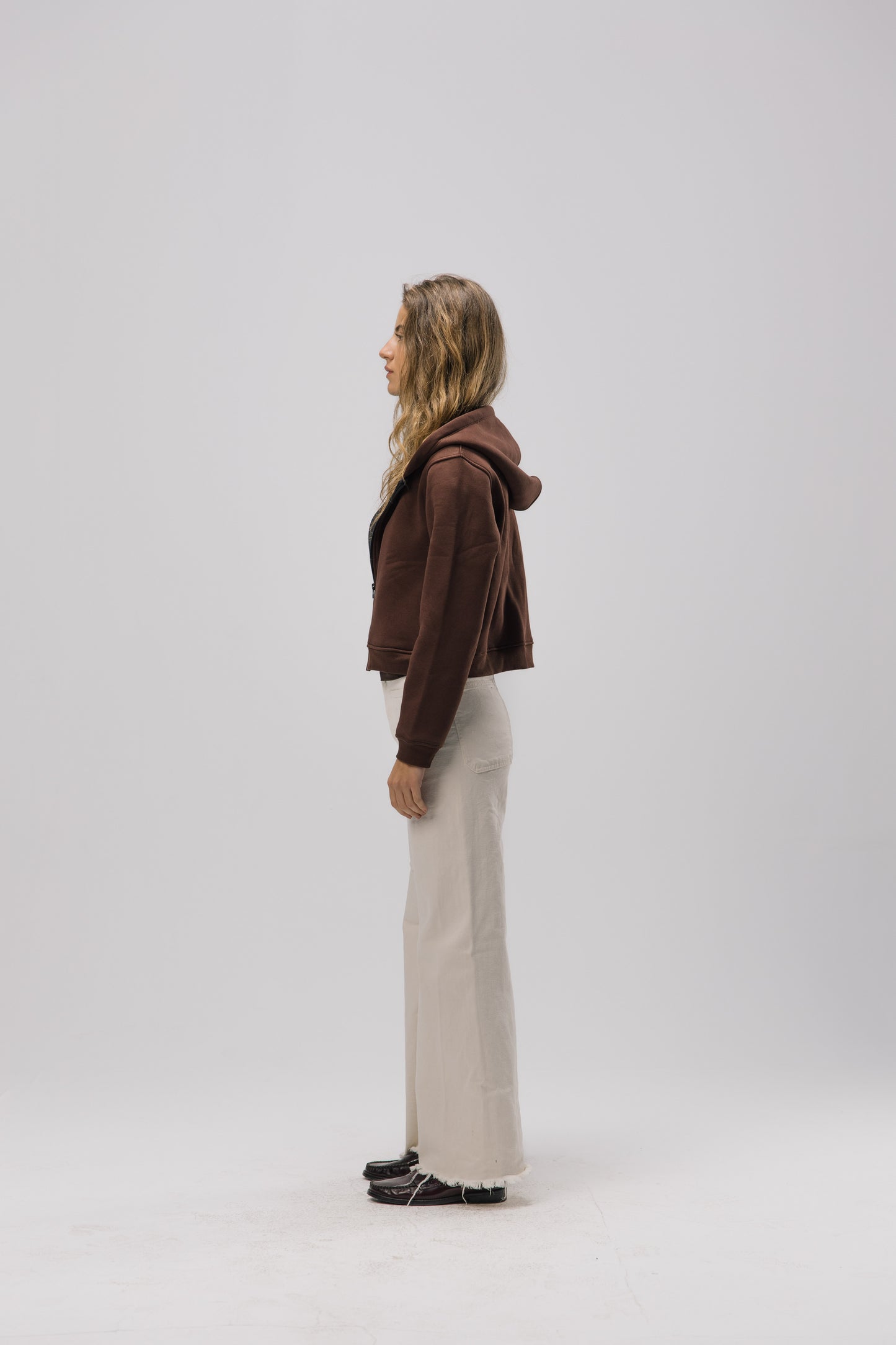 Form 014 / SoftForm™ Cropped Zip up