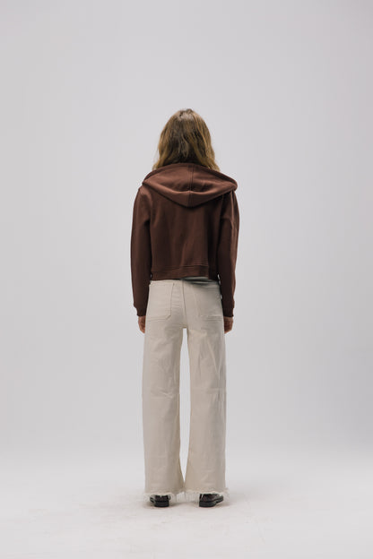 Form 014 / SoftForm™ Cropped Zip up