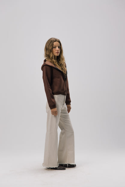 Form 014 / SoftForm™ Cropped Zip up