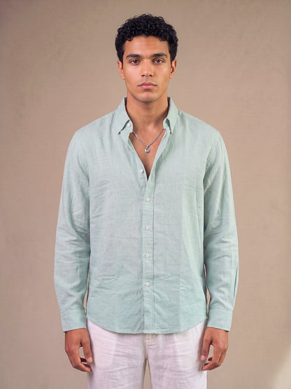 FORM 0011 / NATURAL LINEN SHIRT