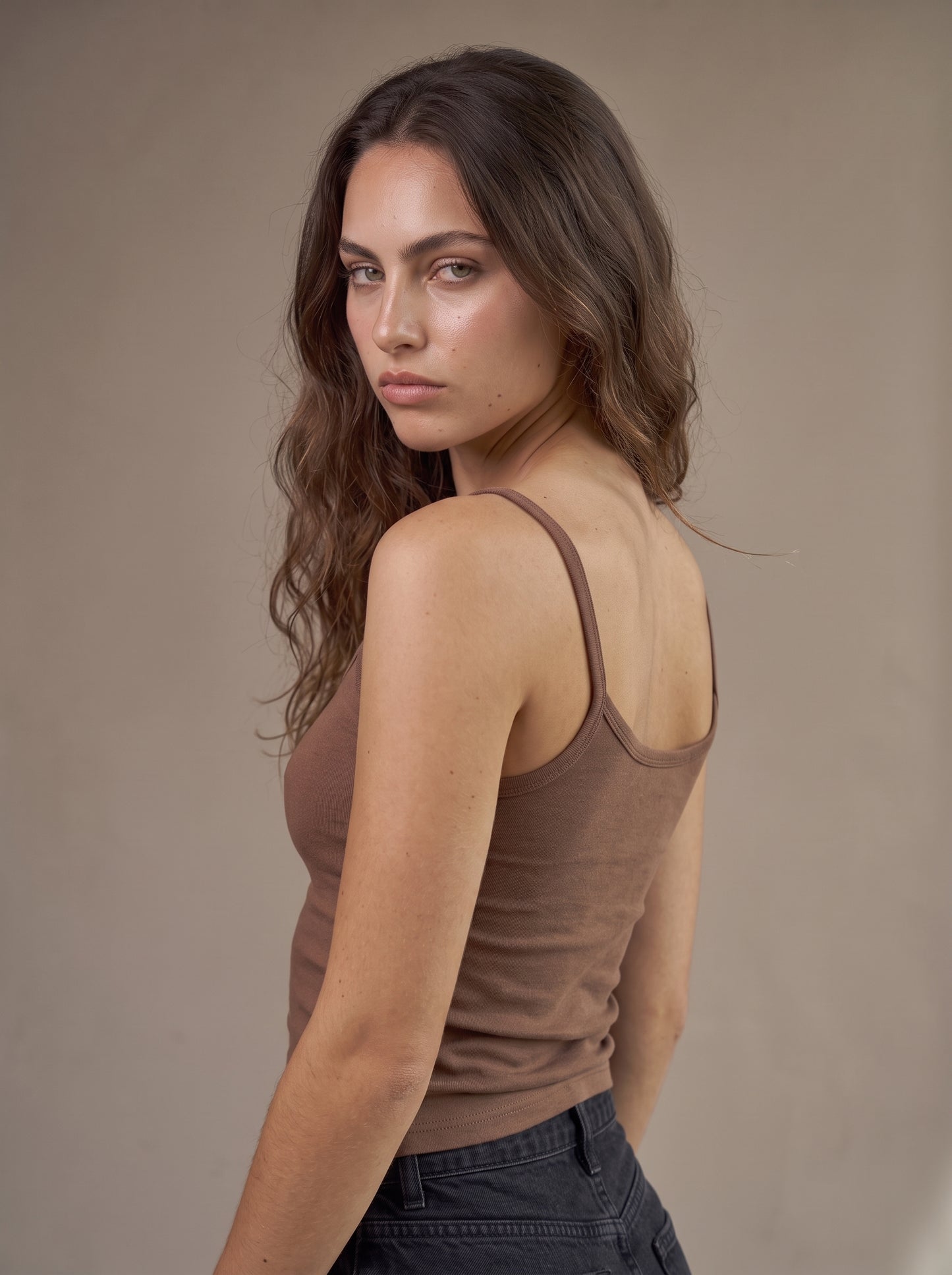 Form 005 / Essential Spaghetti Strap Top