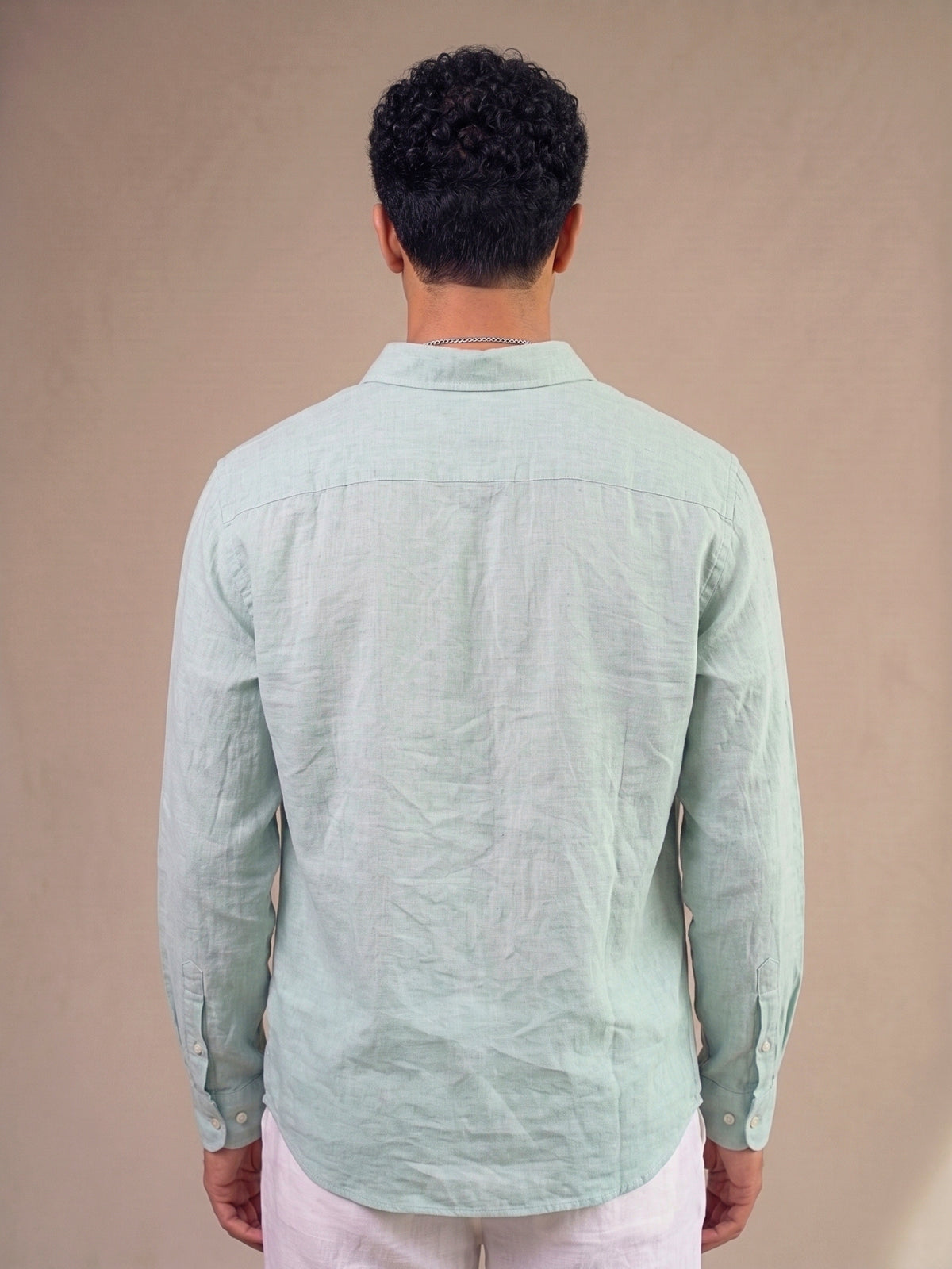 FORM 0011 / NATURAL LINEN SHIRT