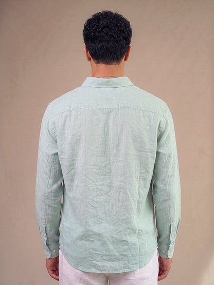 FORM 0011 / NATURAL LINEN SHIRT