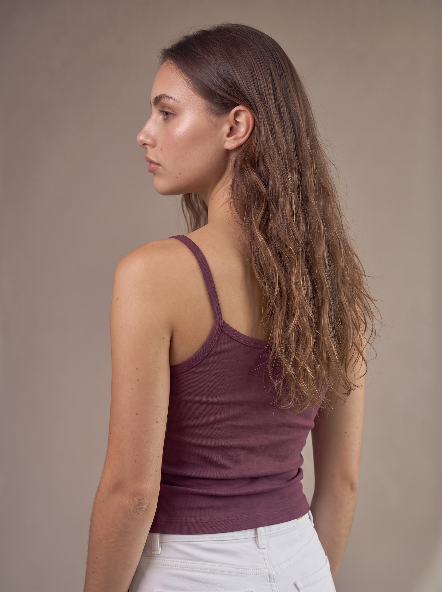 Form 005 / Essential Spaghetti Strap Top