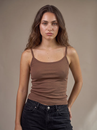 Form 005 / Essential Spaghetti Strap Top
