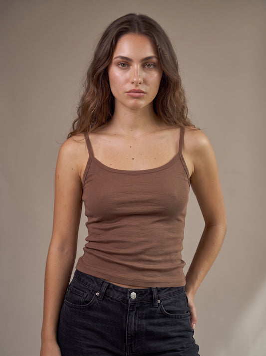 Form 005 / Essential Spaghetti Strap Top