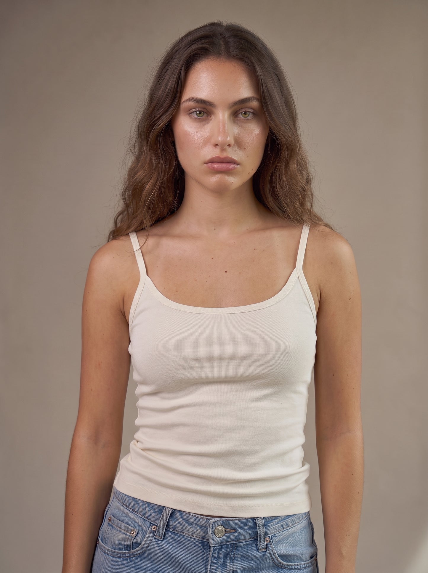 Form 005 / Essential Spaghetti Strap Top