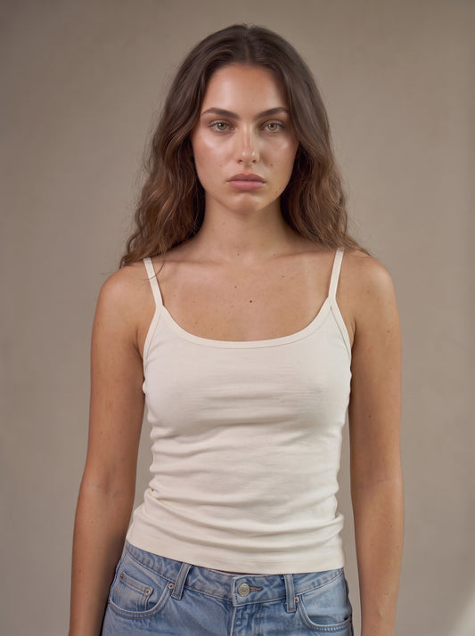 Form 005 / Essential Spaghetti Strap Top