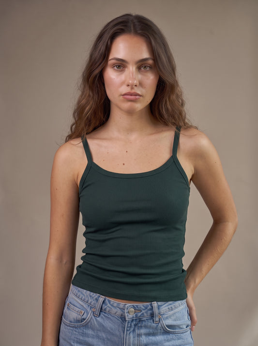 Form 005 / Essential Spaghetti Strap Top