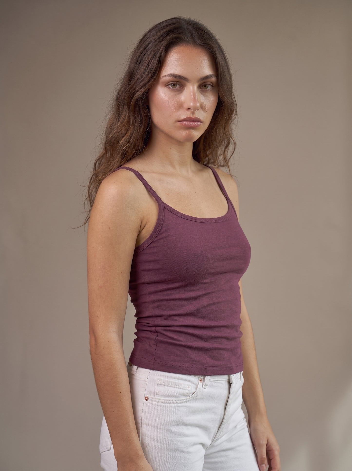 Form 005 / Essential Spaghetti Strap Top