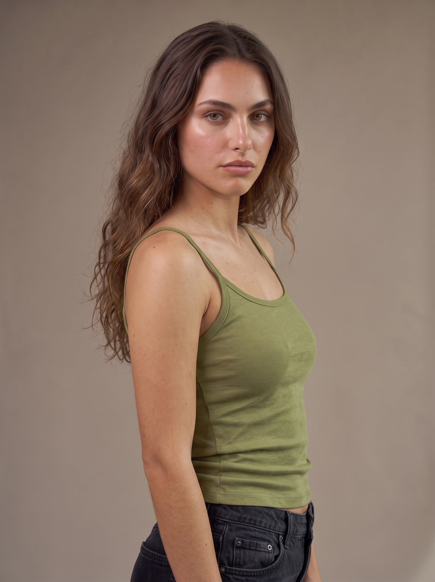 Form 005 / Essential Spaghetti Strap Top