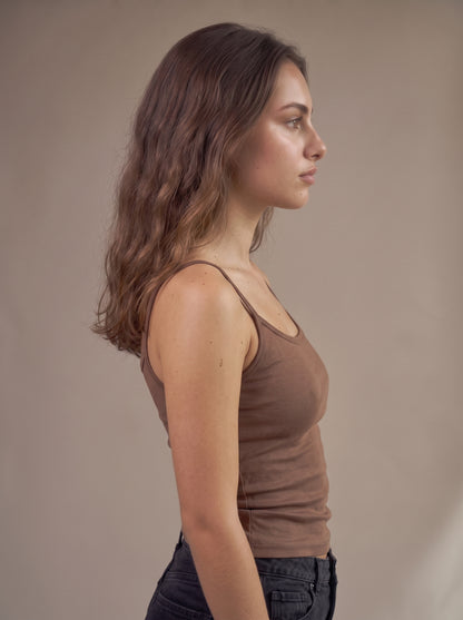 Form 005 / Essential Spaghetti Strap Top