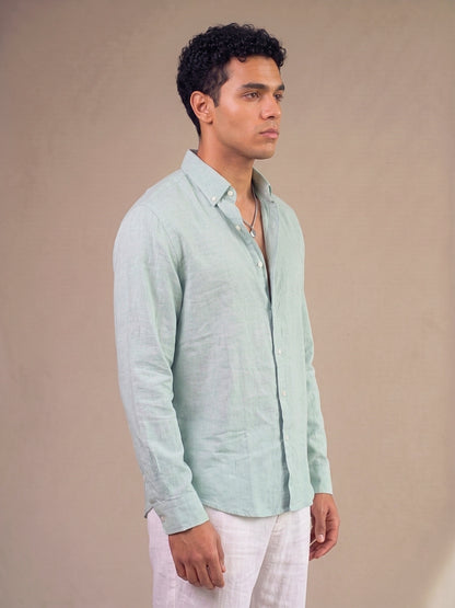 FORM 0011 / NATURAL LINEN SHIRT
