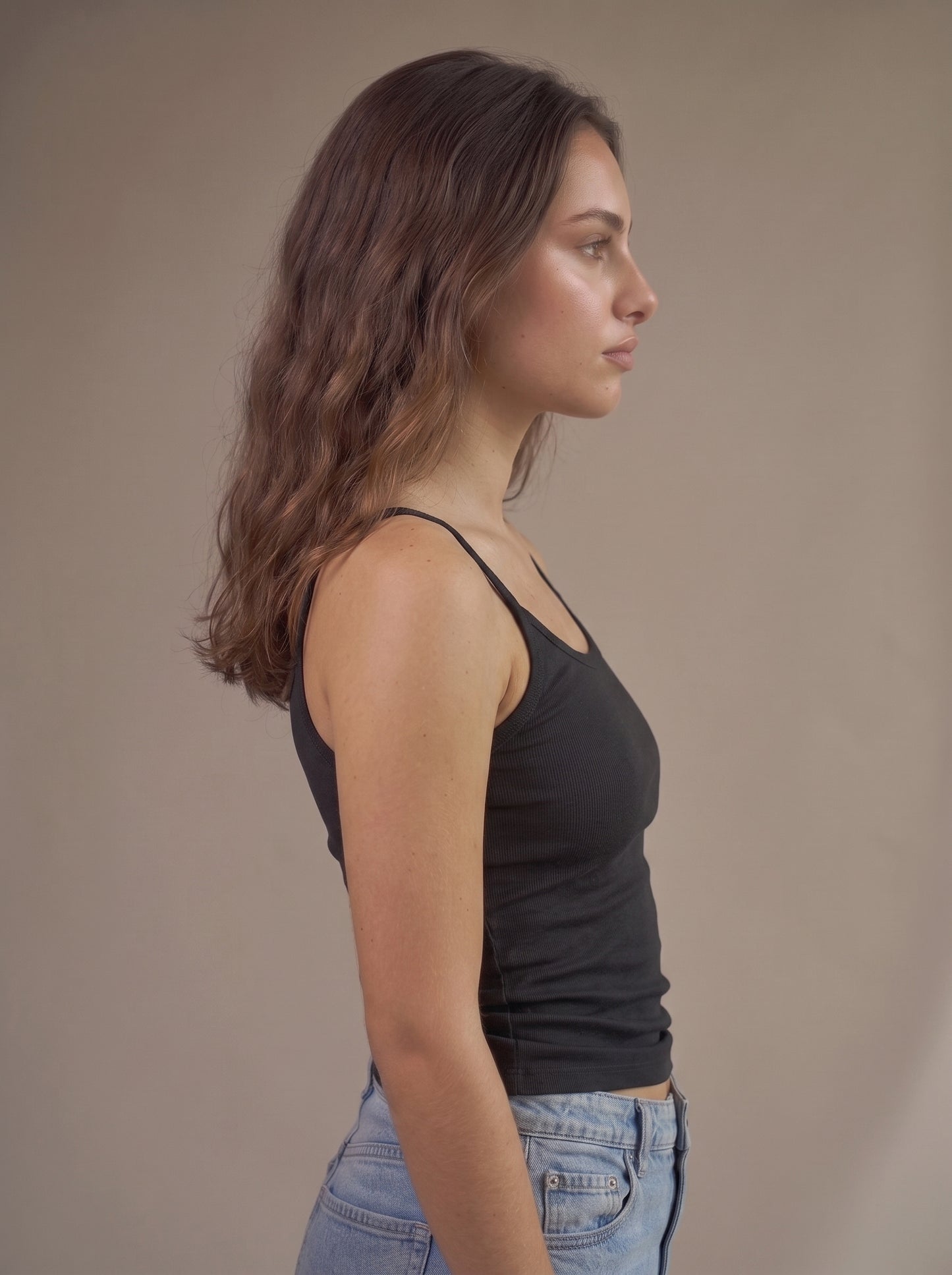 Form 005 / Essential Spaghetti Strap Top