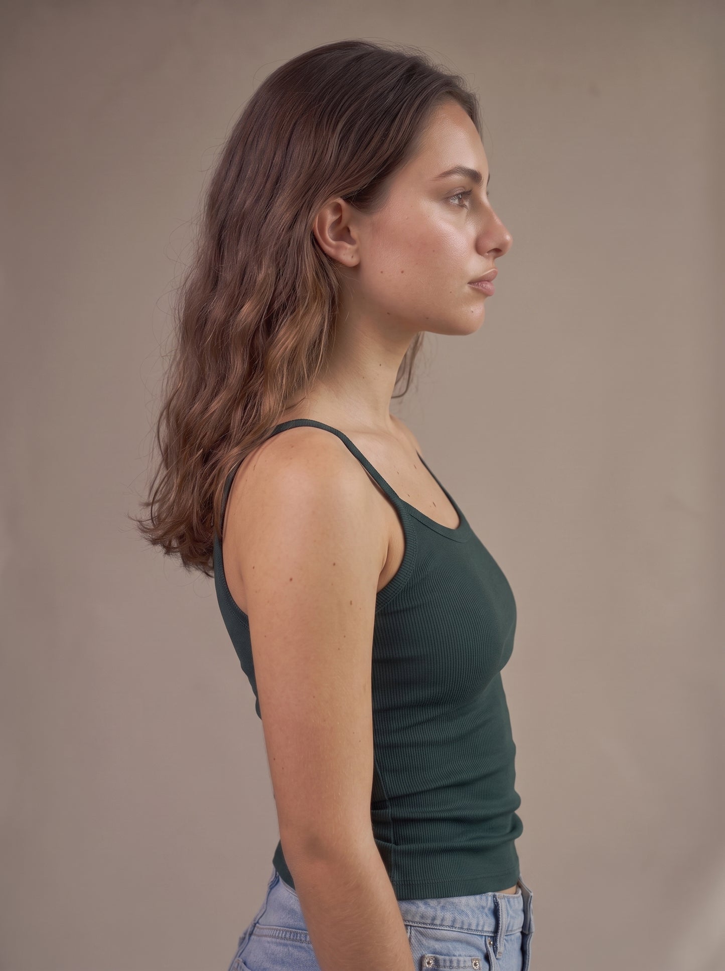 Form 005 / Essential Spaghetti Strap Top